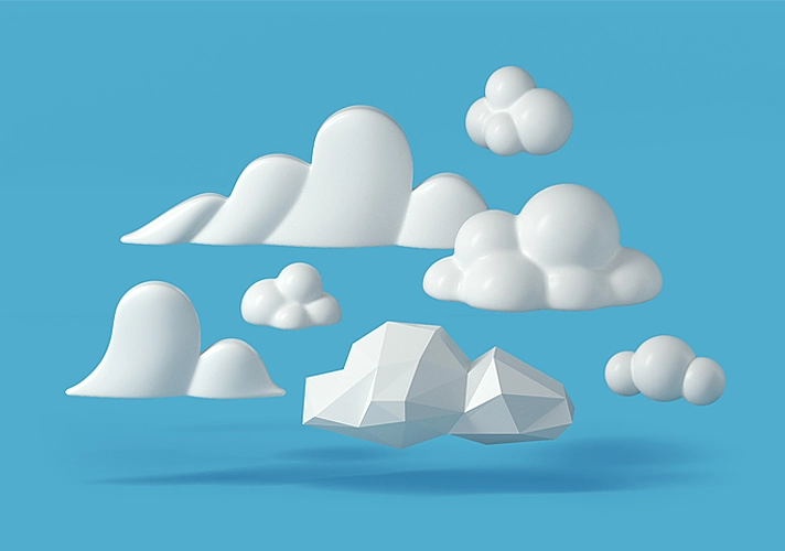 模漾网-24P-GSG-The Happy Toolbox-Clouds-云卡通模型预设包