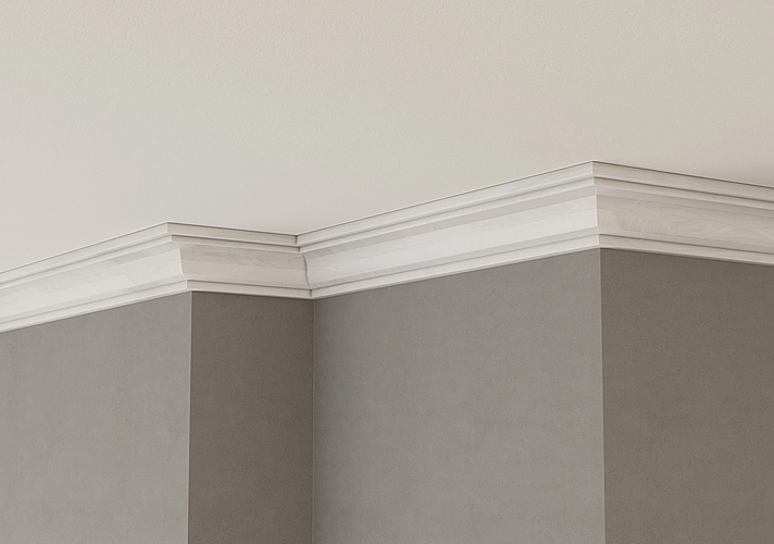 模漾网-20P-GSG Crown Molding-天花板石膏线角线模型预设包