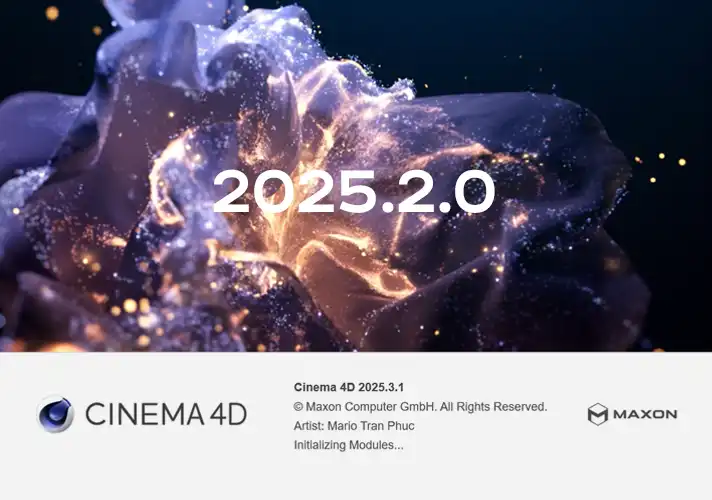 模漾网-Cinema 4D 2025.2.0-安装包中文/英文版-Win