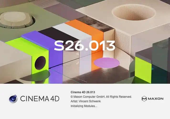 模漾网-Cinema 4D S26.013-安装包中文/英文版-Win
