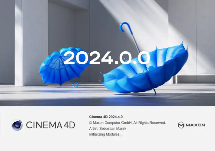模漾网-Cinema 4D 2024.0.0-安装包中文/英文版-Win