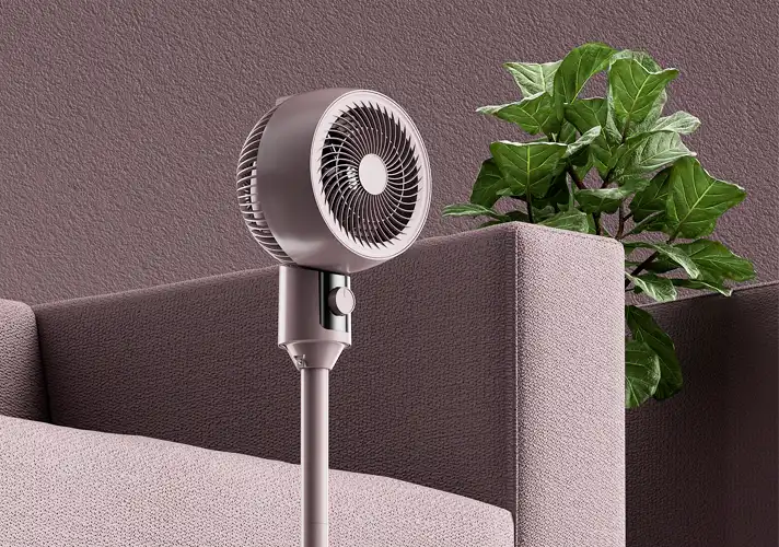 模漾网-Octane工程-电风扇琴叶榕-绿植沙发场景