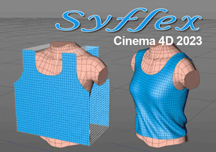 模漾网-布料模拟解算插件-Syflex-for C4D R2023