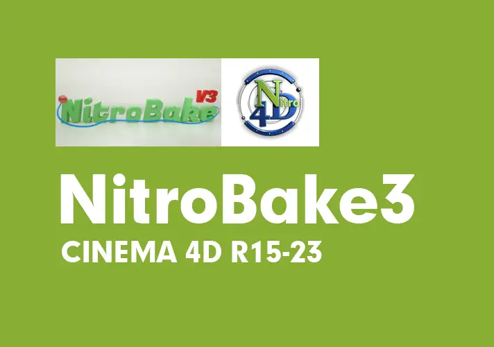 模漾网-关键帧动画烘焙插件-Nitro4D NitroBake v2.07 +V3.02 For C4D-(R15-R23 Win)