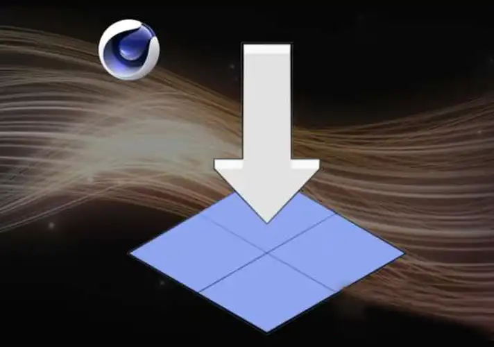 模漾网-地面吸附对齐插件-C4D-Snap To Floor 1.5