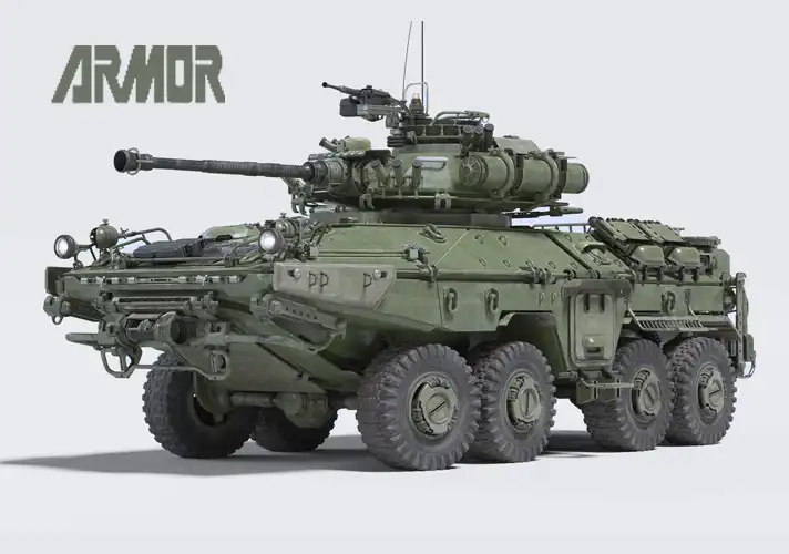 模漾网-550P-武器装甲角色资产-模块武器零件-高精度3D模型集合-BigMediumSmall -Armor