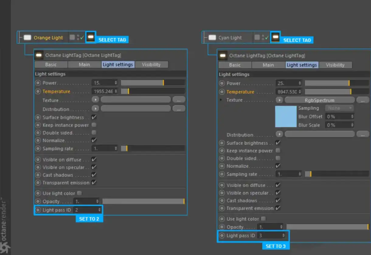 新手来看！Octane渲染器的灯光排除是如何操作的？