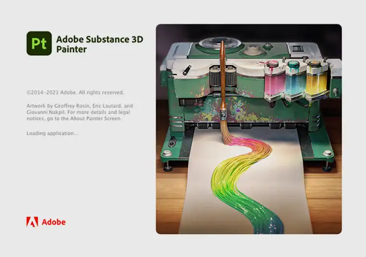 模漾网-次世代游戏贴图绘制软件 Substance 3D Painter v7.4.3 Win/Mac 中文/英文/破解版