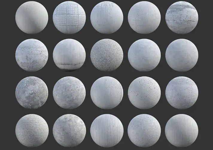 模漾网-44P-混凝土3K贴图纹理-Concrete