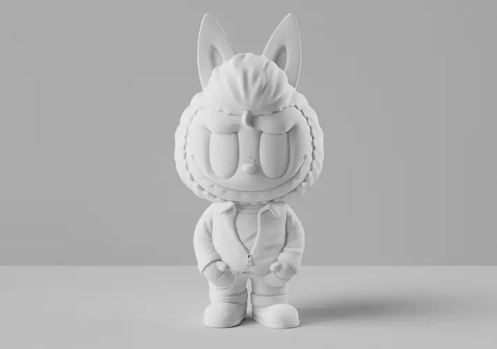 模漾网-LABUBU-C4D-模型工程