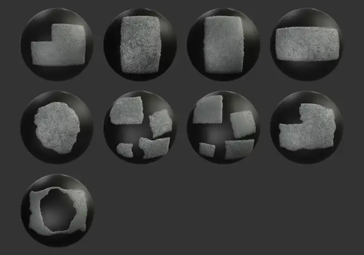 9P-沥青修补路面-Asphalt-纹理贴图