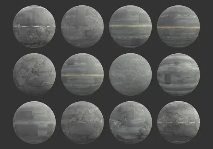 21P-沥青路面-Asphalt-纹理贴图