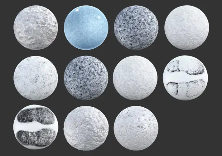 模漾网-9P-冰-Ice-纹理贴图