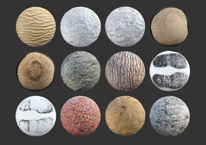 模漾网-114P-自然-Nature-纹理贴图