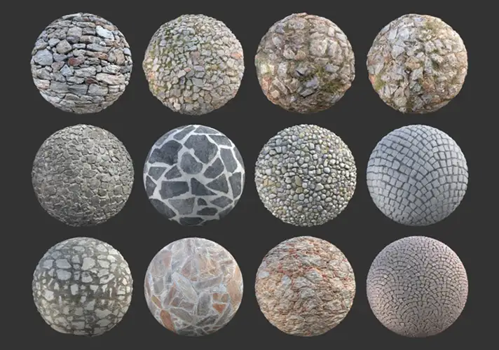 模漾网-56P-石头-Stone-纹理贴图