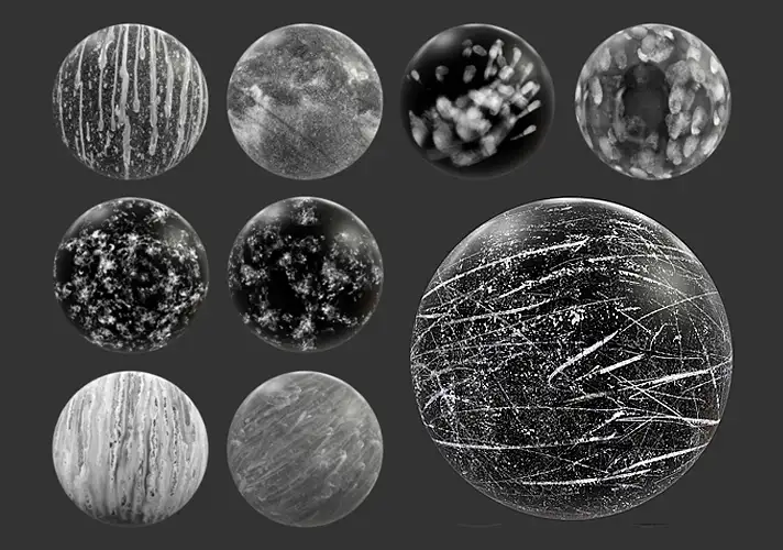 模漾网-157P-Surface-划痕污渍-Imperfections-纹理贴图