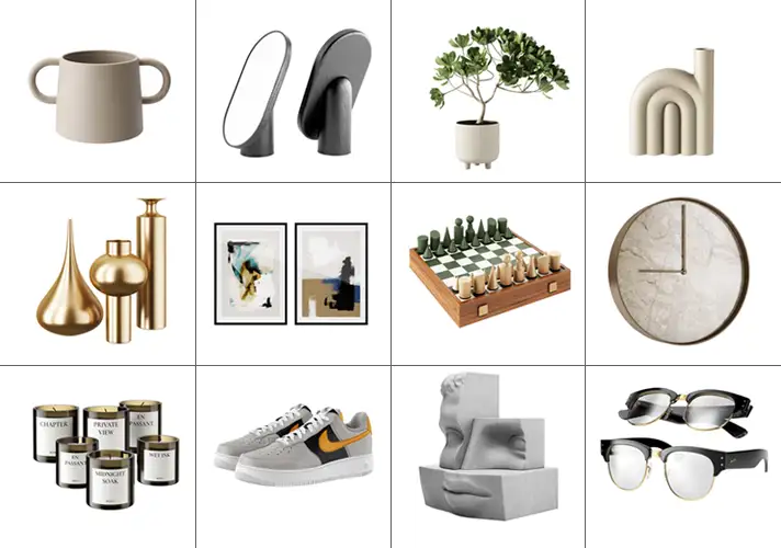 模漾网-368P-家居装饰品装饰件模型-Accessories Collection