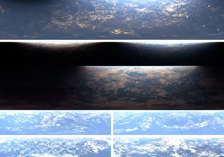 模漾网-8P-星空星球宇宙环境16K-HDRI-Space and Planet