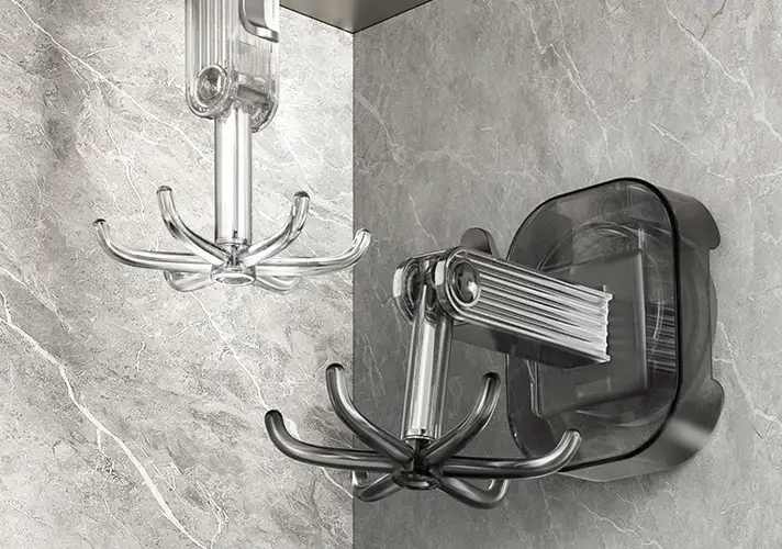 模漾网-1P-Octane可折叠多功能厨房挂钩场景-C4D工程