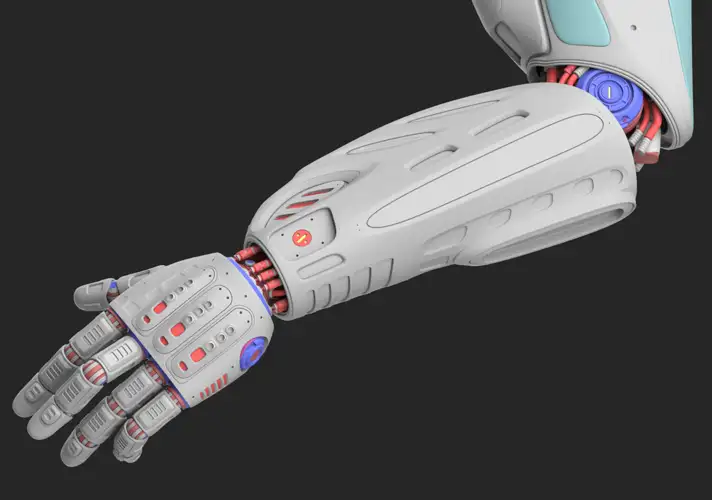 模漾网-1P-绑定机械手-XPresso-C4D模型骨骼绑定-预设