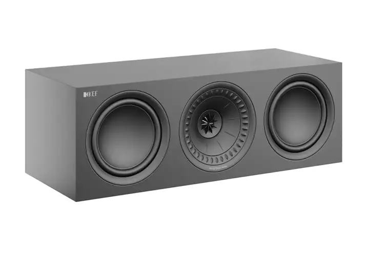 模漾网-1P-黑色中置声道扬声器音箱-Centre Channel HiFi Speakers Q250c Black by KEF