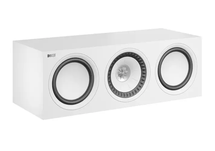 模漾网-1P-白色中置声道扬声器音箱-Centre Channel HiFi Speakers Q250c White by KEF