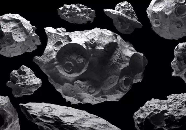 模漾网-10P-天体深空小星行模型-ASTEROID 3D Models