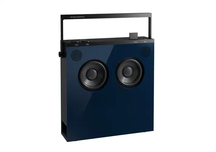 模漾网-1P-蓝牙扬声器音响音箱海军蓝-OB-4 Bluetooth Loudspeaker Navy by Teenage Engineering