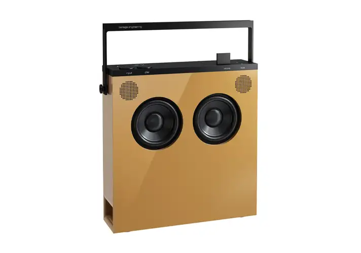 模漾网-1P-蓝牙扬声器音响音箱赭色-OB-4 Bluetooth Loudspeaker Ochre by Teenage Engineering