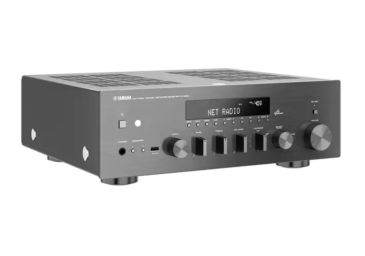 模漾网-1P-雅马哈网络接收机功放机-Receiver R-N500 Black by Yamaha
