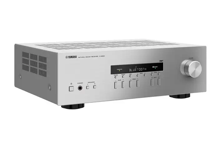 模漾网-1P-雅马哈网络接收机功放机-Receiver R-S202D Silver by Yamaha