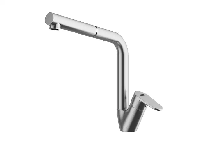模漾网-1P-厨房水龙头拉出式喷嘴-Spark Kitchen Tap Pull Out Nozzle L Spout by Franke