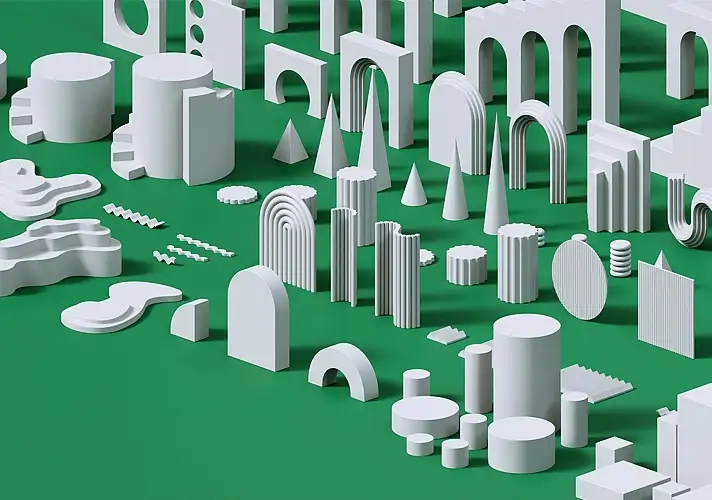 模漾网-71P-GSG-Product Photography Props-产品摄影道具模型预设包