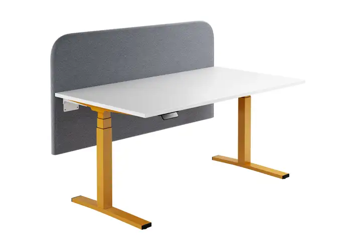 模漾网-1P- 带屏幕的办公桌-CL Series Office Desk with Paravento Screen by Ophelis