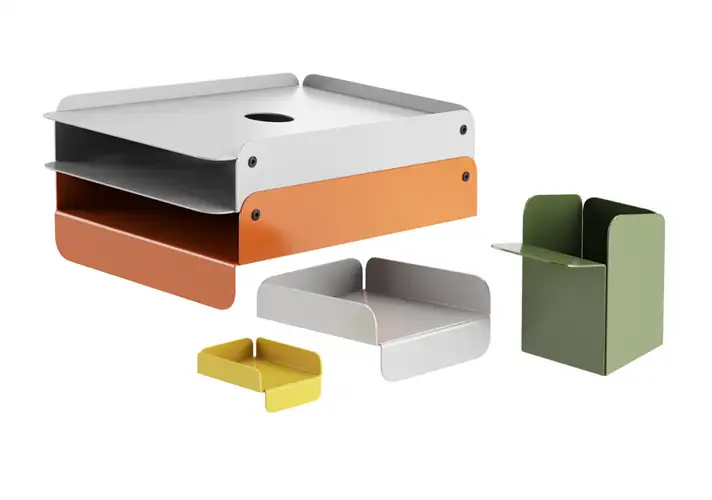 模漾网-1P- 折叠式办公托盘-Foldy Office Tray Series by SFSO