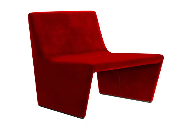 模漾网-1P- 红色帕蒂椅-Patty Chair by Verzelloni