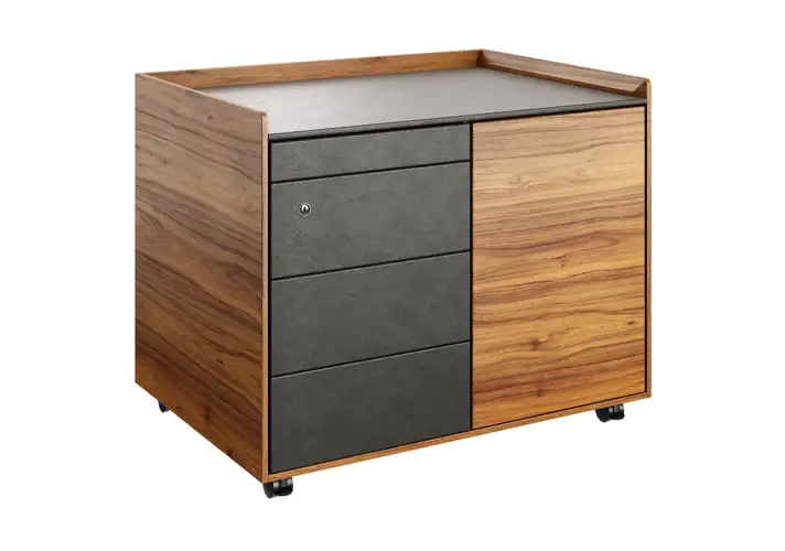 模漾网-1P- 书桌底座抽屉储物单元-Pisa Desk Pedestal Storage Unit by Team 7