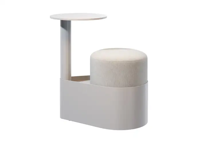 模漾网-1P- 马鞍椅和桌子-Pony Seat And Table by Gumpo