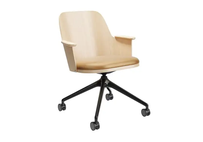 模漾网-1P- 四轮旋转会议椅公办椅-Sander Conference Chair SAF606p by Karl Andersson & Soner