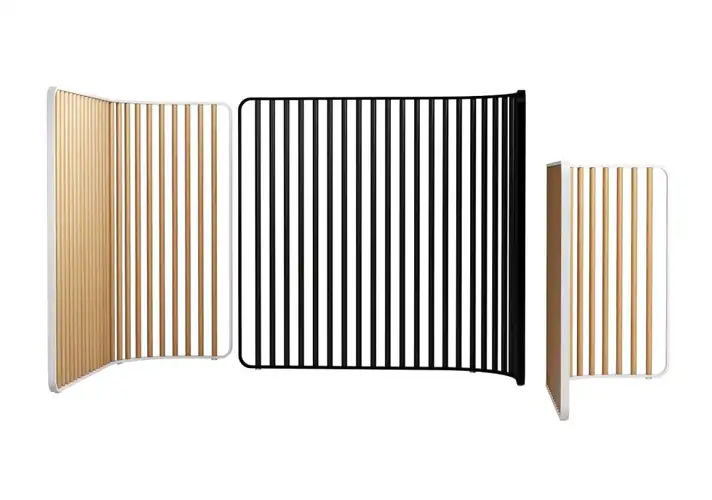 模漾网-1P- 屏风管空间分隔器-Screen Tubes Space Divider by Lapalma
