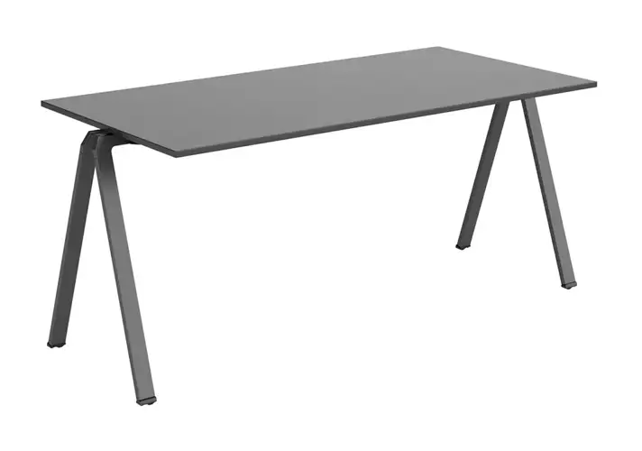 模漾网-1P-黑色多功能折叠桌-Yuno Stacking Table by Wiesner-Hager