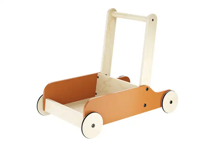 模漾网-1P-儿童推车-Bonnie Wooden Push Cart by Liewood