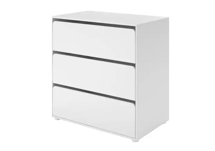 模漾网-1P-带抽屉柜子-Cabby Chest With 3 Drawers by Flexa
