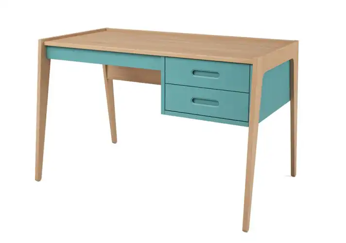 模漾网-1P-绿色办公桌-Desk Horizon Green by Nobodinoz