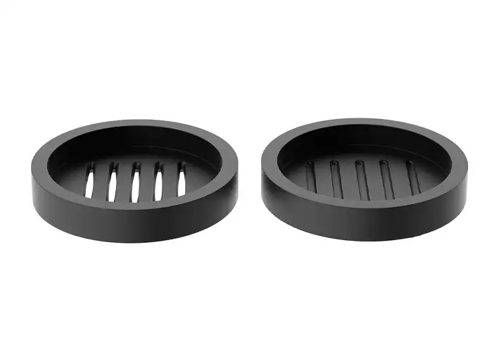 模漾网-1P-黑石皂碟肥皂盘Black Stone Soap Dish by Decor Walther