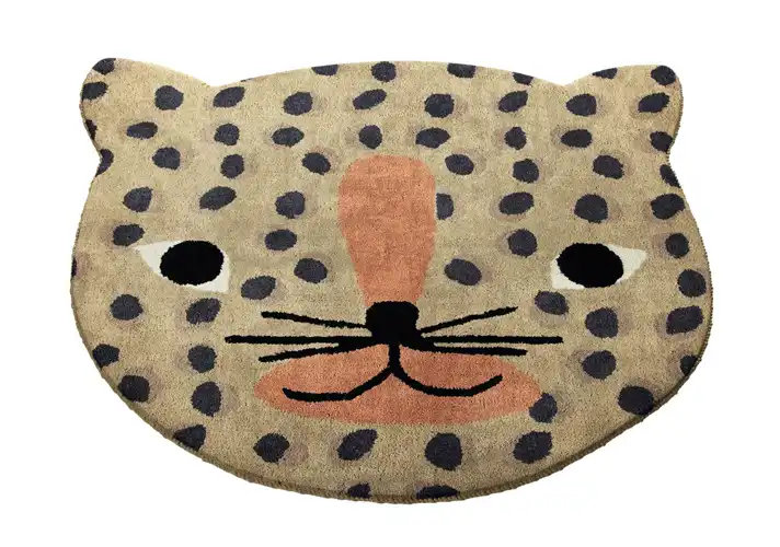 模漾网-1P-豹纹地毯-Leopard Rug by Oyoy