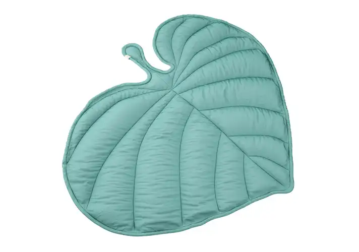 模漾网-1P-树叶游戏垫-Leaf Play Mat Mint Green by Nofred