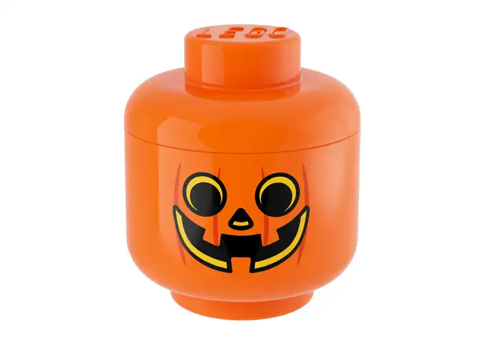 模漾网-1P-乐高存储头-Lego Storage Head L Pumpkin by Lego