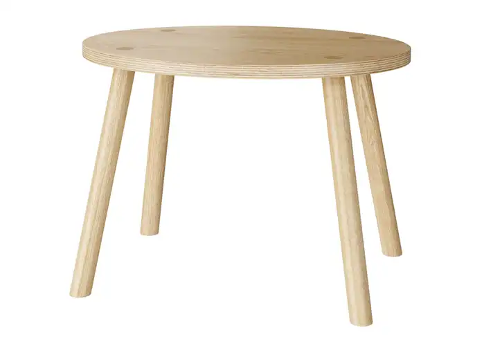 模漾网-1P-橡木鼠标桌-Mouse Table Oak (2-5 Years) by Nofred