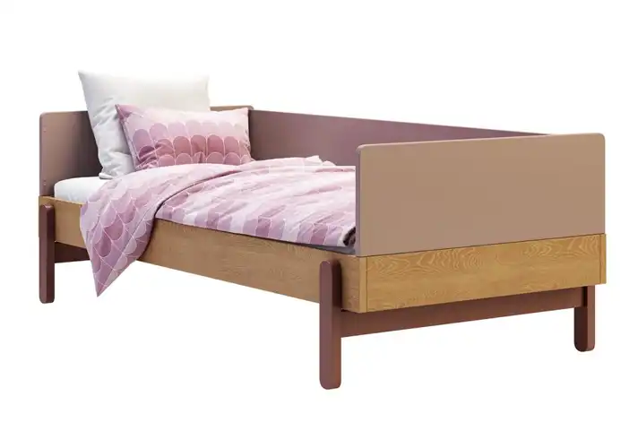 模漾网-1P-单人床-Popsicle Single Bed 90x200cm by Flexa